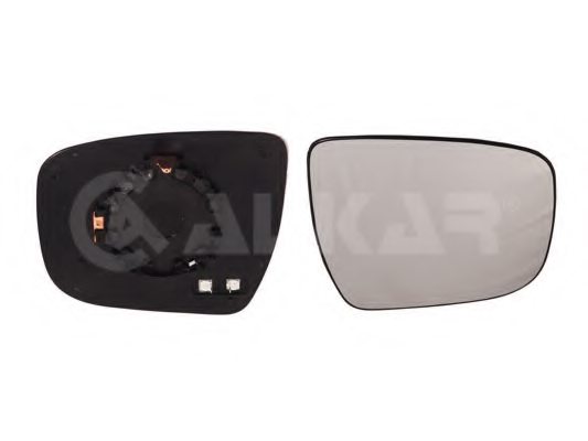 ALKAR 6432624 Mirror Glass, outside mirror